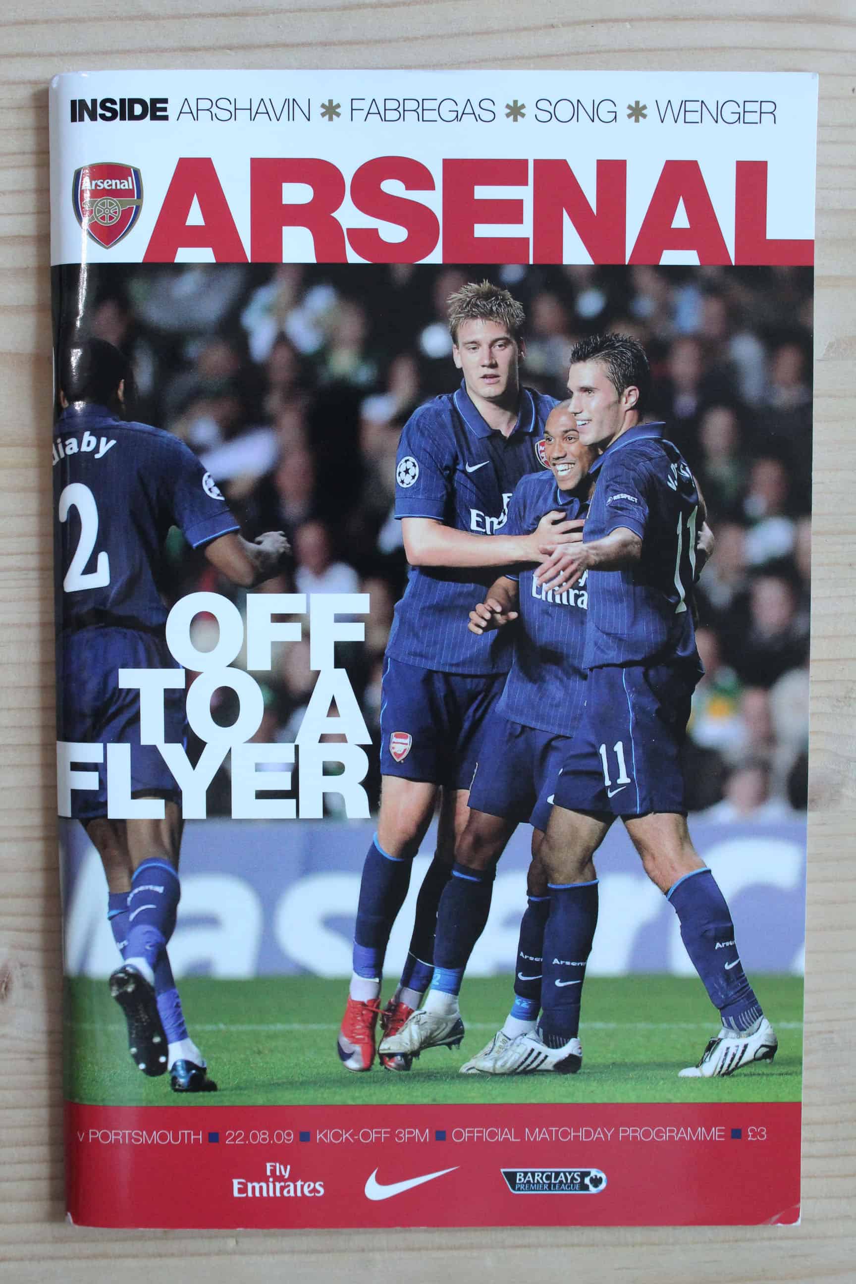 Arsenal FC v Portsmouth FC